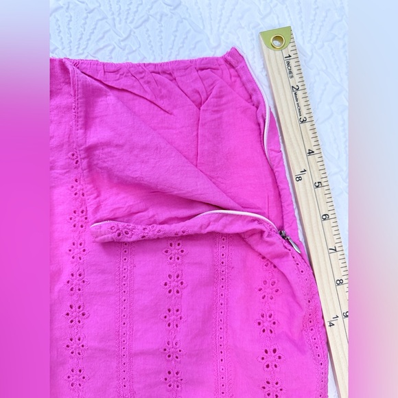 Nasty Gal Collection mini embroidery skirt   Size L US 8 - Picture 4 of 6